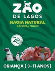 Voucher | Criança | Zoo de Lagos 2026