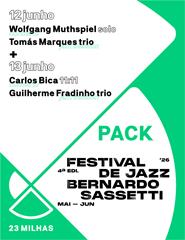 Pack Festival Jazz Bernardo Sasseti
