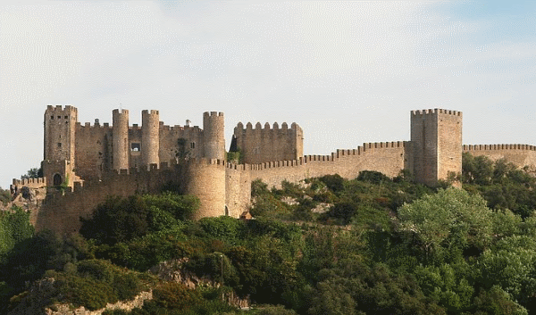Cerca do Castelo de Óbidos