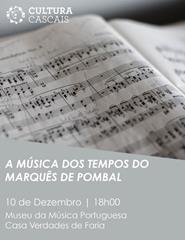 Recital OCCO – Música dos tempos de Marquês de Pombal
