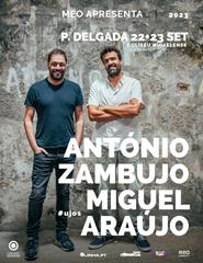 António Zambujo e Miguel Araújo dia 22 de setembro
