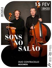 SONS NO SALÃO - Concerto por Duo Contracello