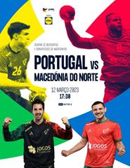 Portugal: Macedónia do Norte - Qualificação Campeonato da Europa 2024