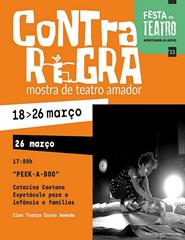Festa do Teatro: Contra Regra - PEEK-A-BOO DE CATARINA CAETANO
