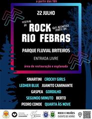 Festival de Rock que acontece perto do Rio Febras