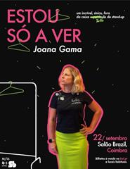 Joana Gama apresenta &#34;Estou só a ver&#34; no Salão Brazil