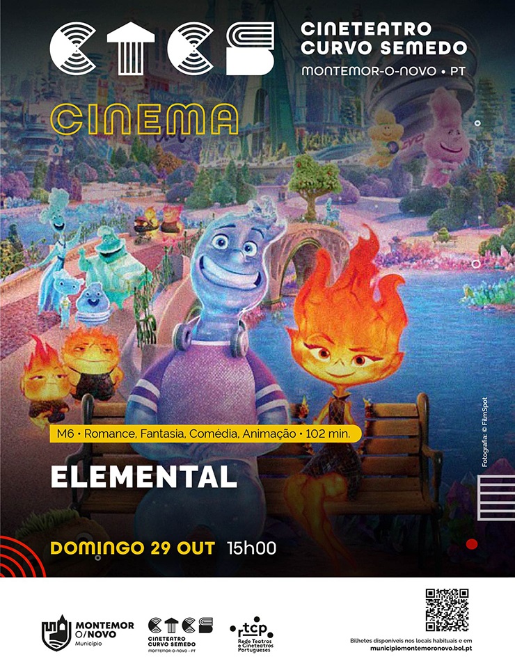 O filme ELEMENTAL chega às salas de cinema este mês e é o plano