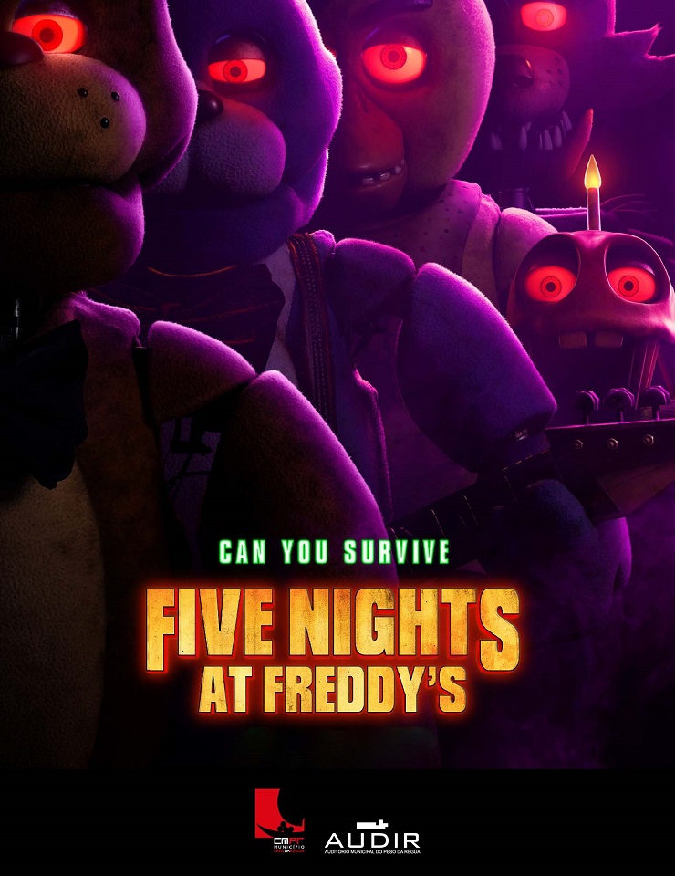 FNAF: FILME 🥳 O RESTAURANTE DE VERDADE? 🥴 #fnaf