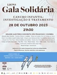 Gala Solidária Lions Clube Cancro Infantil: Investigação e Tratamento