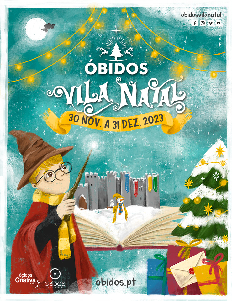 Bilhetes Óbidos Vila Natal - 2023 - Cerca do Castelo de Óbidos