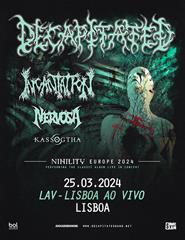 Decapitated - 'Nihility' Tour 2024 | Lisboa