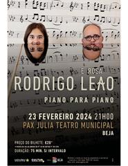 Rodrigo e Rosa Leão