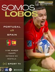 Portugal x Espanha – Rugby Europe Championship 2024 (1/2’s finais)