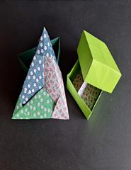Caixas em Origami