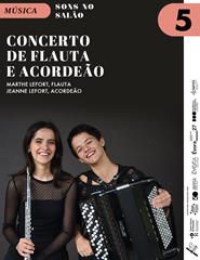 SONS NO SALÃO – Concerto de Flauta e Acordeão