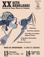 XX Oito Badaladas – Festival de Tunas Mistas de Coimbra