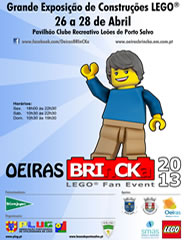 Oeiras BRInCKa 2013 – Lego Fan Event