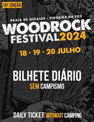 Woodrock Festival 2024-Bilhete Pontual-Daily Ticket