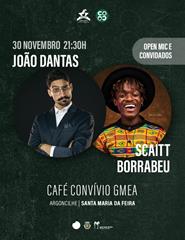 João Dantas e Scaitt Borrabeu (NOITES DE COMÉDIA GMEA)