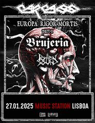 CARCASS + Brujeria + Rotten Sound @ Music Station