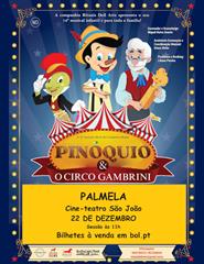 PINÓQUIO E O CIRCO GAMBRINI