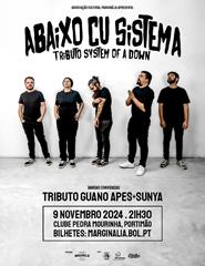 Tributo System Of A Down + Guano Apes + Sunya