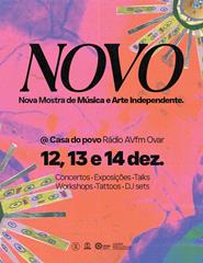 NOVO - Nova Mostra de Música e Arte Independente.