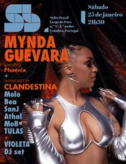 MYNDA GUEVARA + Showcases by Clandestina + Violeta djset