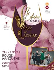 Jazz nas Adegas | Rouge Manouche | 21:00 | 21/02/2025