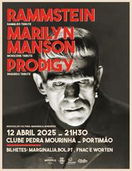 Tributo Rammstein + Marilyn Manson + Prodigy - AC Marginália