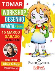 TOMAR: WORKSHOP DESENHO FABER-CASTELL COM A ARTISTA VÂNIA COLAÇO