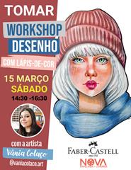 TOMAR: WORKSHOP DESENHO FABER-CASTELL COM A ARTISTA VÂNIA COLAÇO