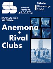 Rock ao Luar apresenta Anemona + Rival Clubs