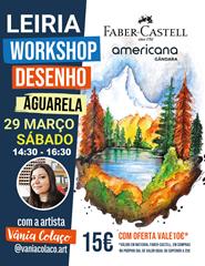 LEIRIA: WORKSHOP DESENHO FABER-CASTELL COM A ARTISTA VÂNIA COLAÇO