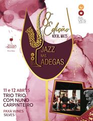 Jazz nas Adegas | Trio Trio & Nuno Carrapateiro | Paxá Wines | 21:00