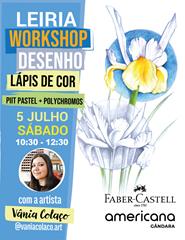 LEIRIA: WORKSHOP DESENHO FABER-CASTELL COM A ARTISTA VÂNIA COLAÇO