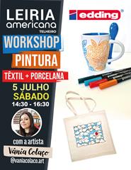 LEIRIA: WORKSHOP PINTURA edding COM A ARTISTA VÂNIA COLAÇO