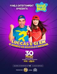 Luccas Neto – Tour 2026 | Lisboa