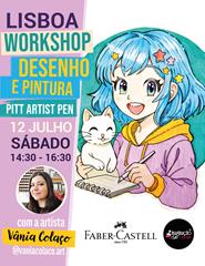 LISBOA: WORKSHOP DESENHO FABER-CASTELL COM A ARTISTA VÂNIA COLAÇO