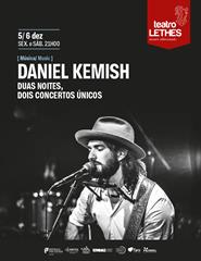 DANIEL KEMISH Duas Noites, Dois Concertos Únicos
