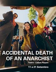 Accidental Death of an Anarchist - Espectáculo em Inglês