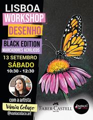 LISBOA: WORKSHOP DESENHO FABER-CASTELL COM A ARTISTA VÂNIA COLAÇO