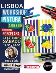 LISBOA: WORKSHOP DESENHO EDDING COM A ARTISTA VÂNIA COLAÇO
