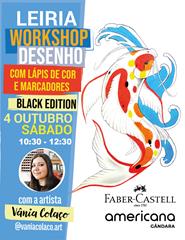 LEIRIA: WORKSHOP DESENHO FABER-CASTELL COM A ARTISTA VÂNIA COLAÇO
