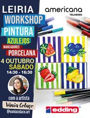 LEIRIA: WORKSHOP DESENHO EDDING COM A ARTISTA VÂNIA COLAÇO