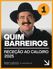 RECEÇÃO AO CALOIRO 2025 - QUIM BARREIROS | KALHAMBEKE