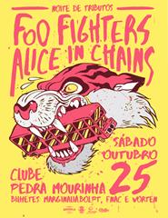 Tributos a Foo Fighters + Alice In Chains - AC Marginália