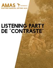 Listening party de "Contraste"
