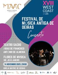 FLORES DE MVSICA - Teatro Sacro: Árias de Francisco António de Almeida