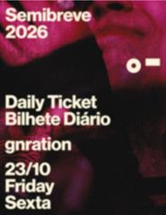 Semibreve 2026: 23.10 gnration
